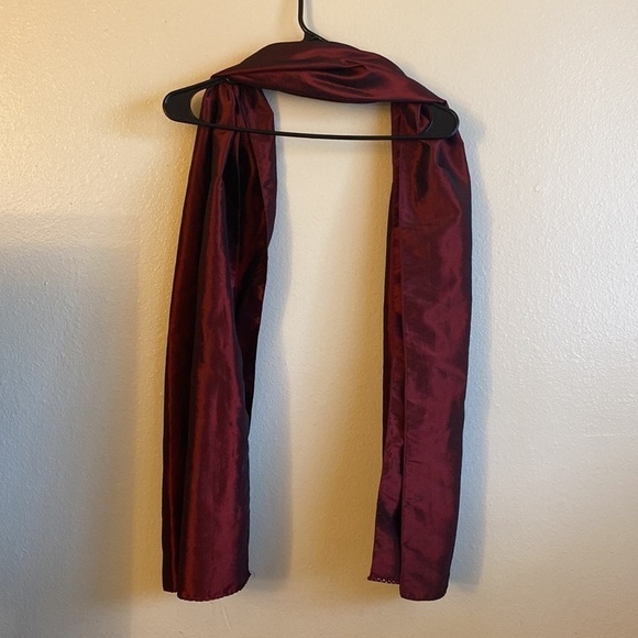 Wine red strapless sweetheart neckline ball gown prom dress with beaded bodice - Picture 9 of 9